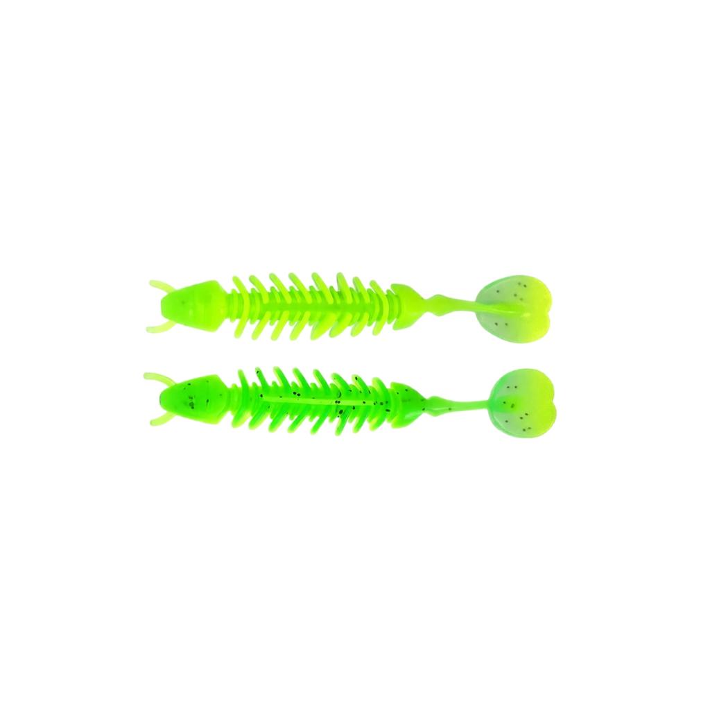 6 5cm Soft Fishing Lure with Reverse Thread T-Tail Design Bionic Artificial Bait for Freshwater and Saltwater Fishing