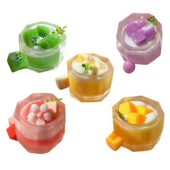 Simulated Milkshake Cup Squeeze Toy Slow Rebound Focus Aid Relaxation Blueberry Mango Banana Peach Fruit Milkshake Stress Relief Toy