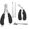 Eagle Beak Curved Nail Clippers for Ingrown Nails - Manicure & Pedicure Set