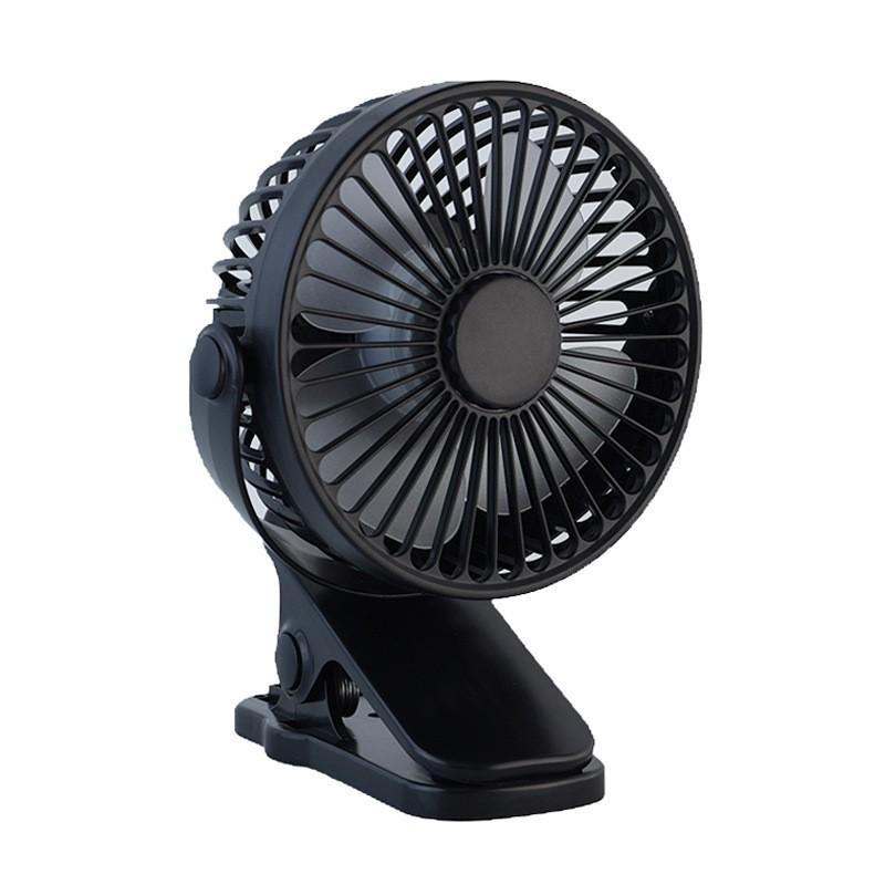 USB Mini 360° Portable Silent Clip Fan for Desktop & Stroller