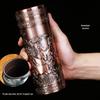 Yixing Bronze Zisha Horse-Themed Thermos Cup for Business and Office Gifts
