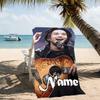 Customizable personalized beach towels Jimin themed designs.Suitable for the beach, yoga, sports;ideal as beach accessories