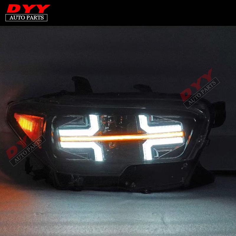 LED Daytime Running Lights: Front Headlight Assembly for 2016-21 Tacoma