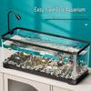 Living Room Ecological Fish Tank with Oxygenation and Wave-Making Features