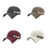 Baseball Cap With Embroidered Letters Adjustable Sunshade For Men And Women