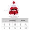 Kitten Christmas Costume Santa Claus Hat & Coat Outfit Suit Fashion Pet Dog Jackets Red Hat Winter Clothes Photo Props