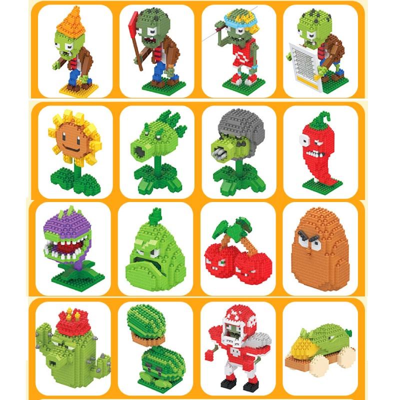 Plant Vs. Zombies Building Toy Color Box Packaging