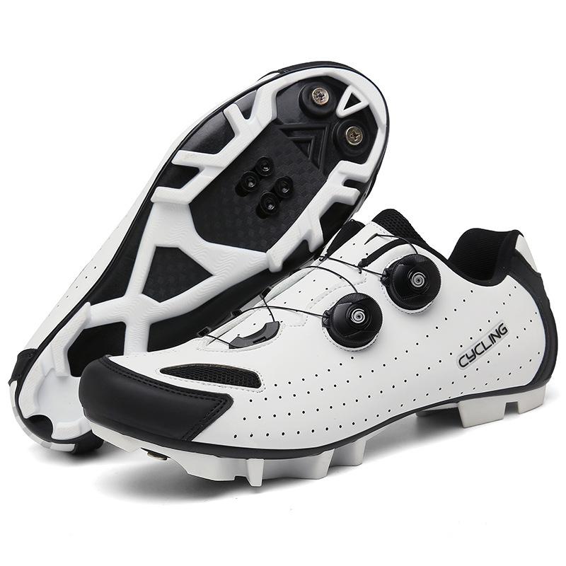 Autumn New Cycling Shoes Mountain Outdoor Sports Cycling Shoes Hard-soled Cycling Shoes Road Cycling Lock Shoes