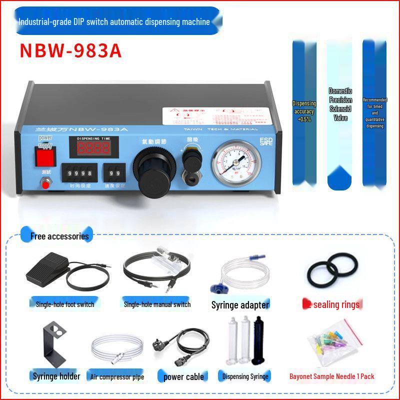 Automatic Potting & Drip Dispensing Machine with Manual Controller for UV Glue and Silicone