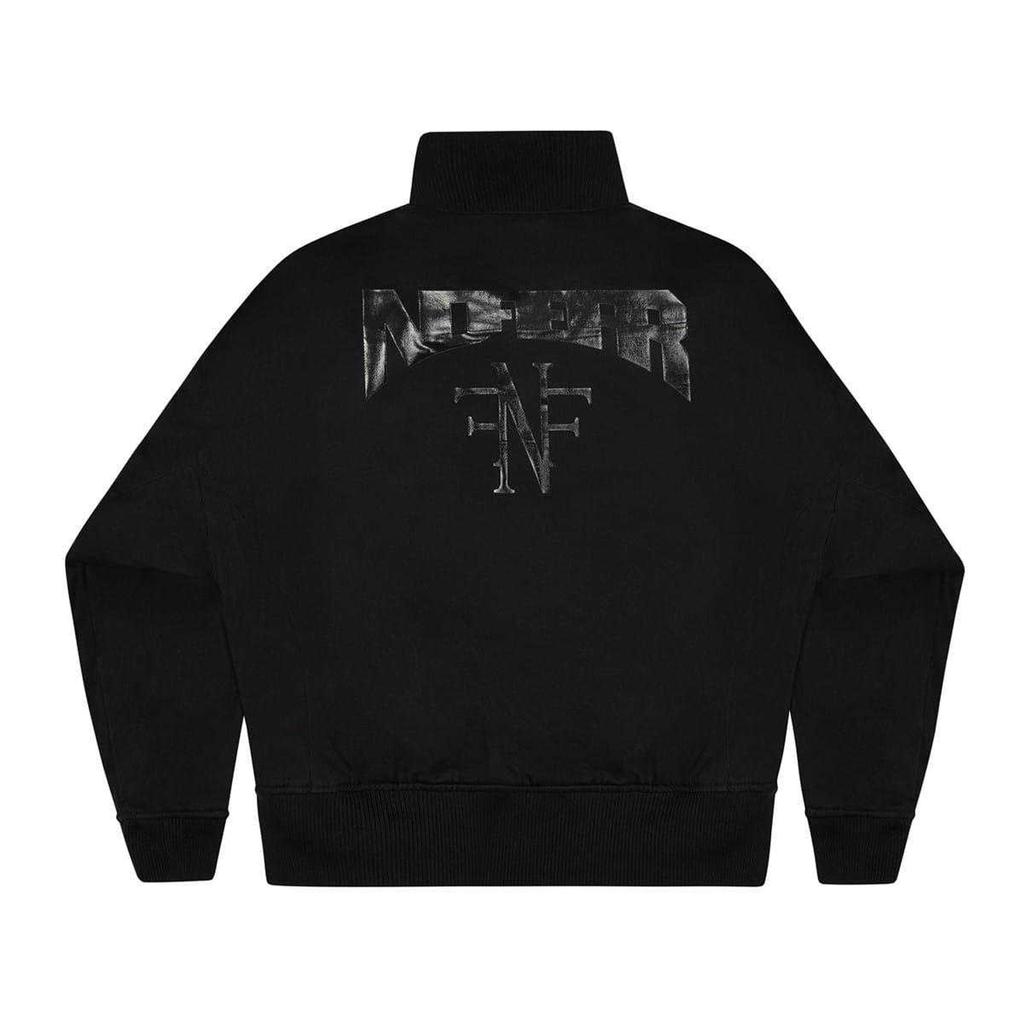 No Fear Mens Back Print Heavy Cotton Bomber Jacket