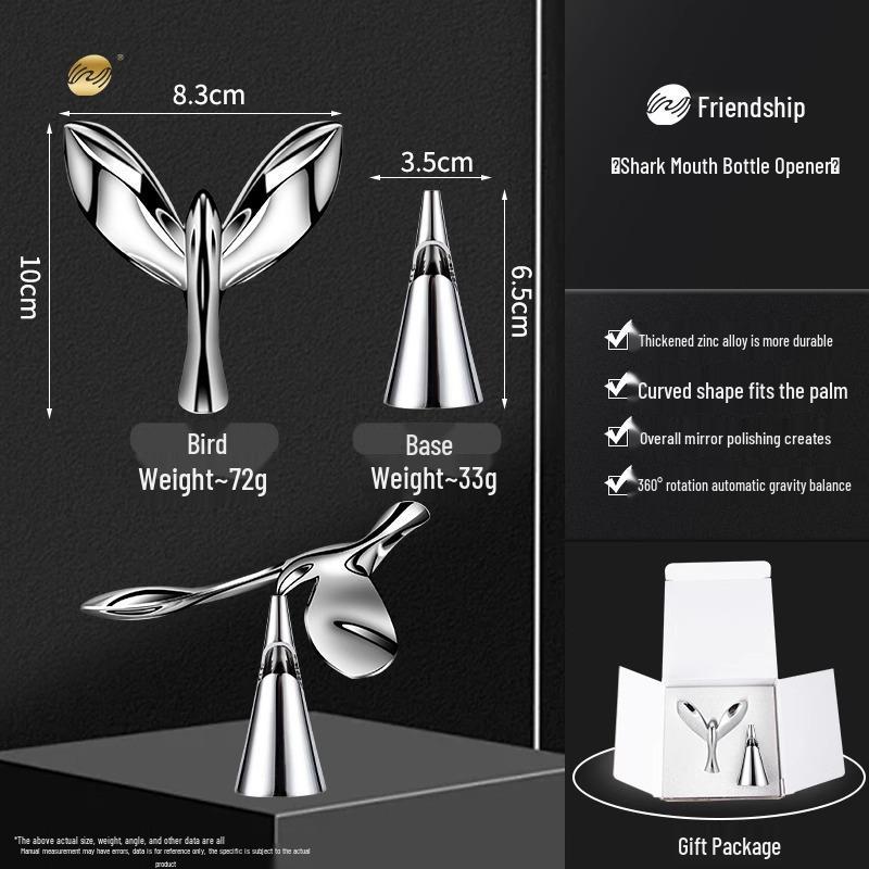 

Balancing Eagle Bottle Opener – Metal Tumbler Bird Ornament