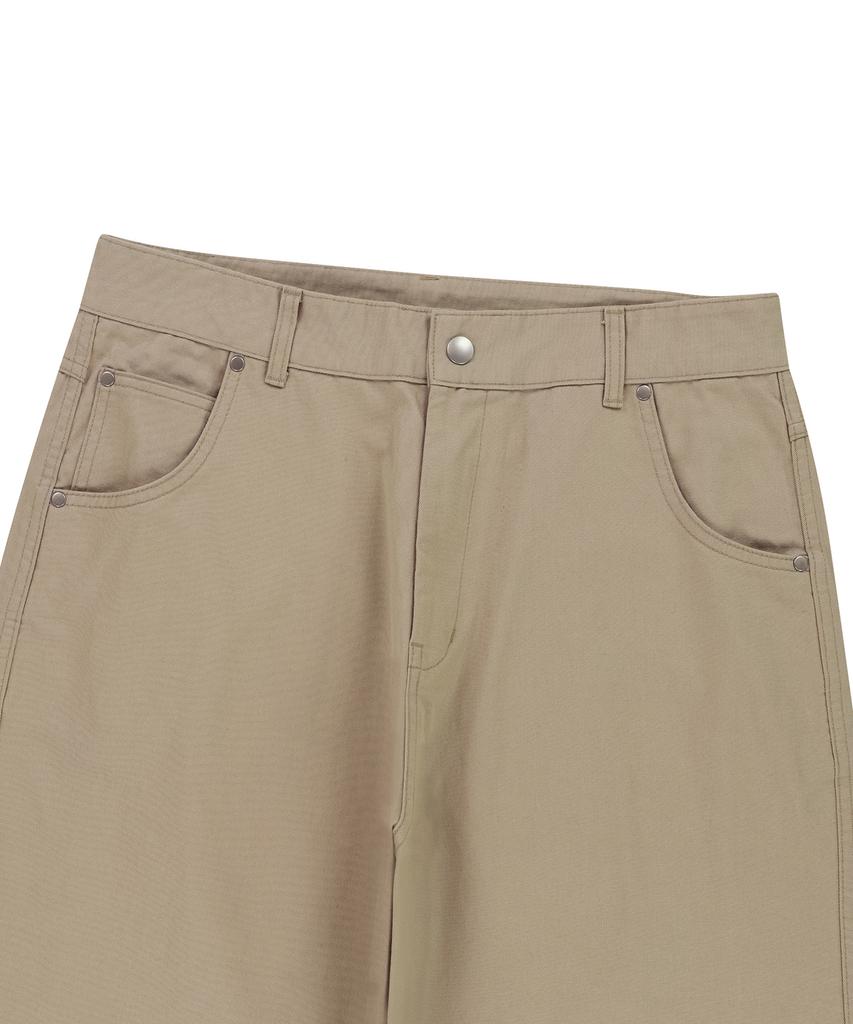 ENDOOR Back Side Panel Pants (Beige)