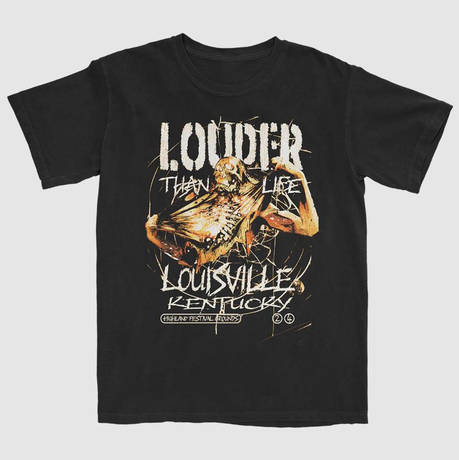 

Louder Than Life Spooky Highland Festival T Shirt Full Size MI074 Unisex T-Shirt XL