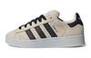 Originals CAMPUS 00s Leather Low Top Kids' Skateboarding Shoes Beige Gray HQ8572