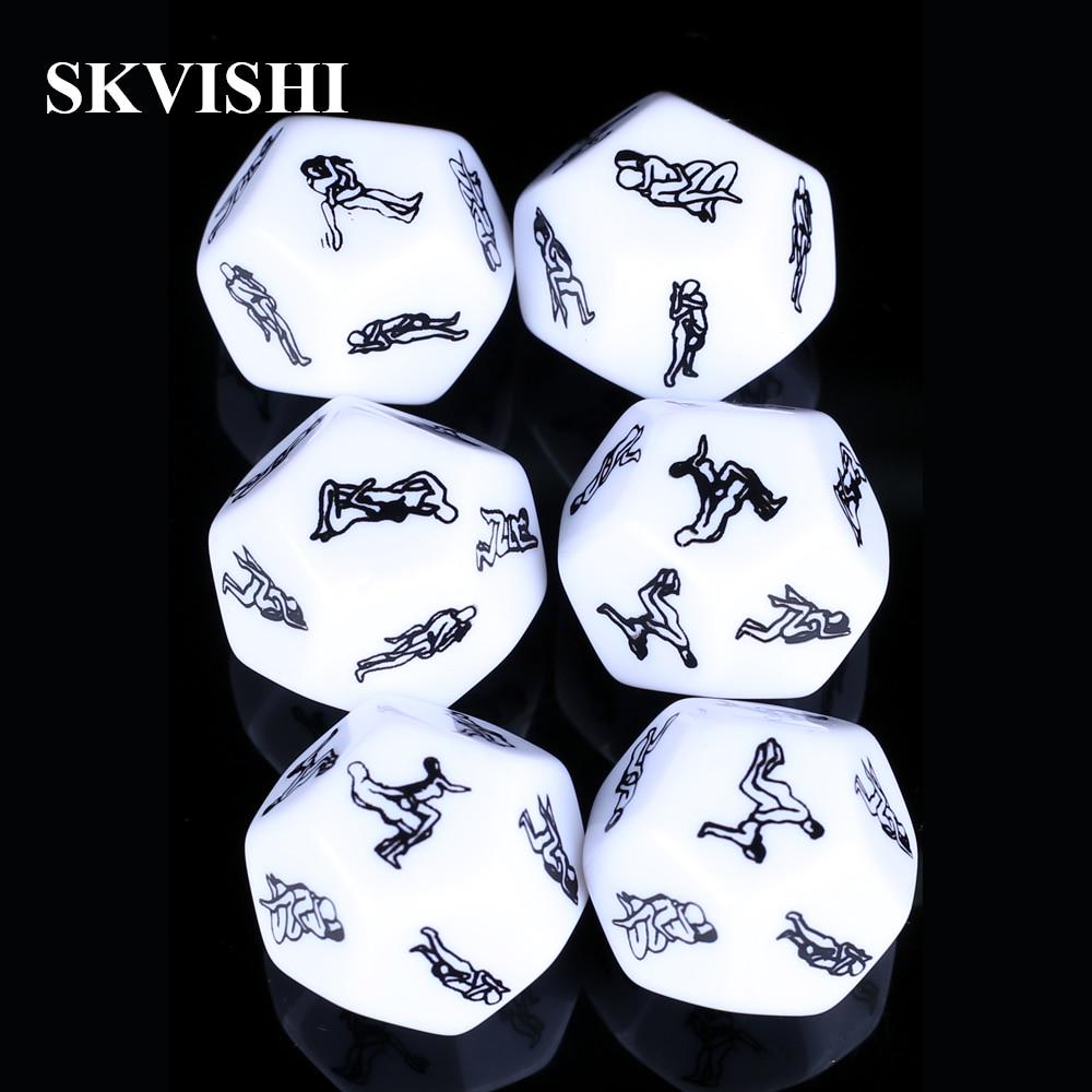 Surprise Dice Novelty Tricks Game Sex Toy For Bachelor Adult Couple Novelty Gift Fun Toys 26Z