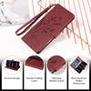 For iPhone 17 Flip Case for iPhone 16 15 14 Plus 13 12 17 Pro Max 17E 16E Cases Flower Leather Wallet Back Cover Card Holder