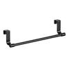 Stainless Steel No-Drill Towel Rack for Cabinet Doors - Wall-Mounted Dishcloth Hanger for Kitchen & Bathroom