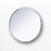 Toilet Entrance Wall Hanging Mirror Round 40 x 40cm Wall Sticker Design Crystal Round [Rental Mirror]