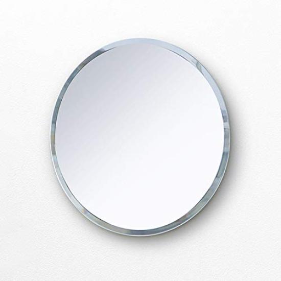 Toilet Entrance Wall Hanging Mirror Round 40 X 40cm Wall Sticker Design Crystal Round [Rental Mirror]
