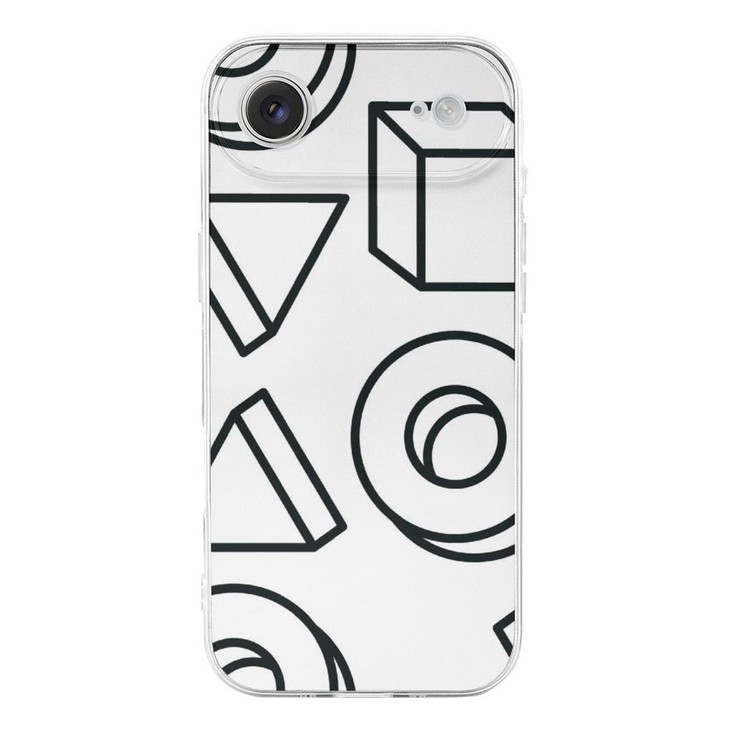 1 Pack For iPhone 17 Series TPU Phone Case Matte Grip-Friendly Glossy Design, Daily Protection