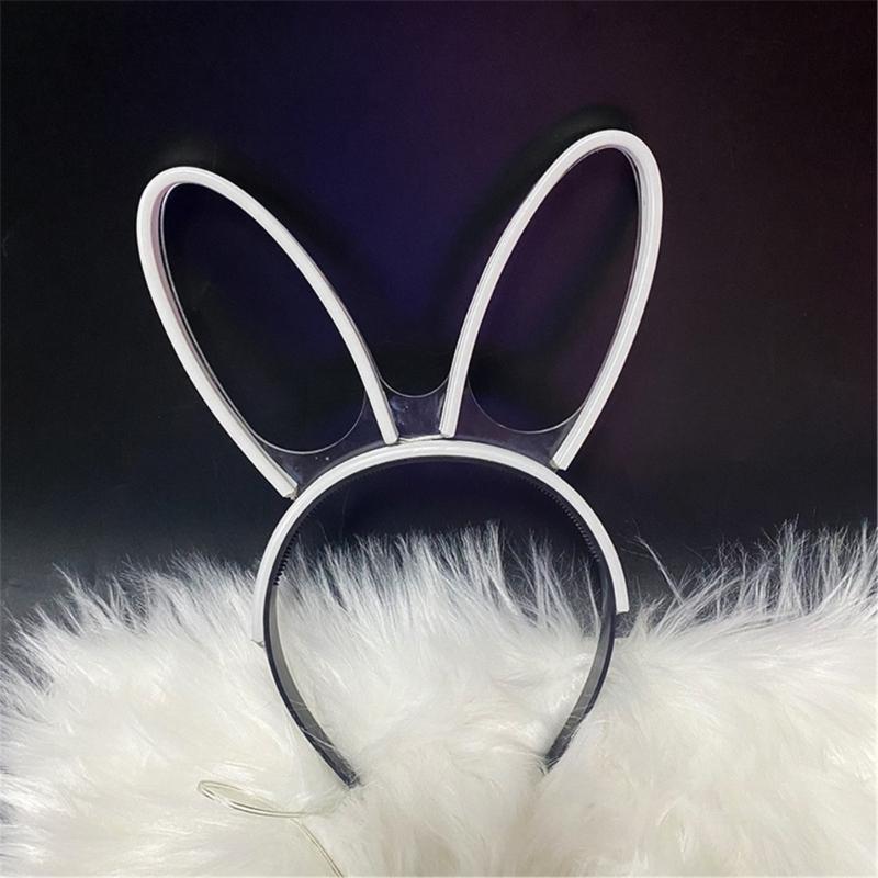 LED Glowing Hairband For Parties With Color Changing Lights And Comfortable LED Costume Props Role Play Birthday Party