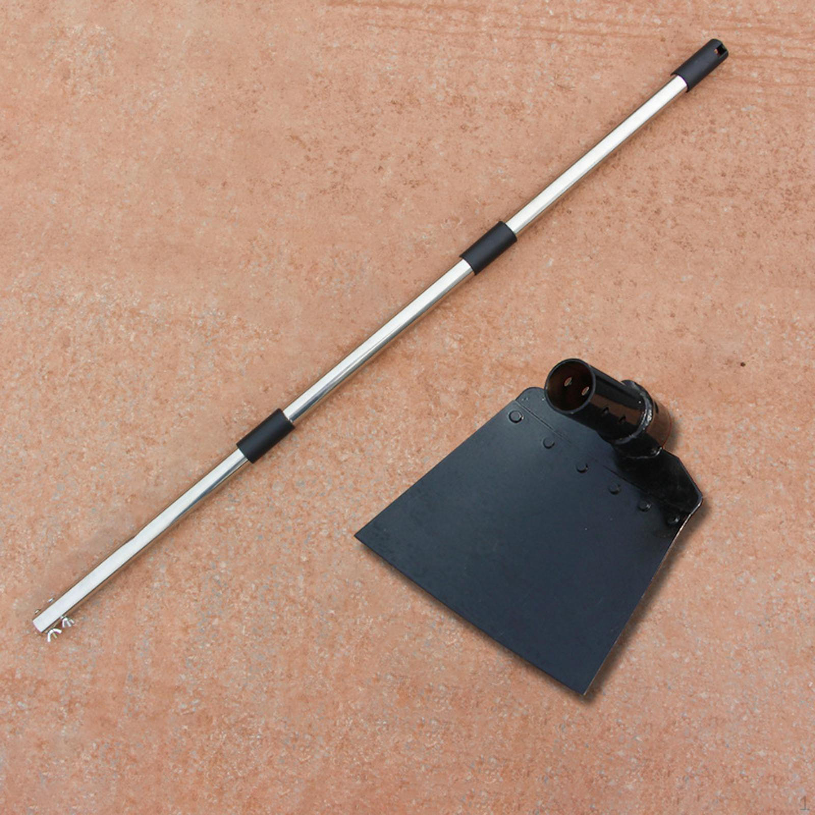 

Регулируемая садовая мотыга для прополки сорняков, удобный ручной инструмент для обработки газона и двора 18cmx15cm