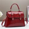 Women's New Square Bag Large Capacity Top Handle Tote Shoulder Bag Fashion Day Purse