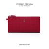 WEICHEN Women's Double Zipper Wallet: Large Capacity, Multiple Card Slots, Multi-functional Phone Bag & Coin Purse