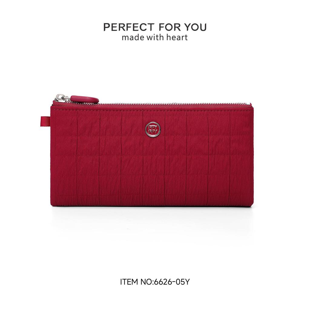 WEICHEN Women's Double Zipper Wallet: Large Capacity, Multiple Card Slots, Multi-functional Phone Bag & Coin Purse