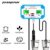 3-in-1 Water Quality Controller PH EC TEMP Meter Water Quality  Monitor EC Temperature Meter for Pool Fishpond Aquaculture
