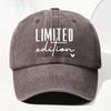 Unisex Vintage Washed Baseball Cap Adjustable Outdoor Casual Visor
