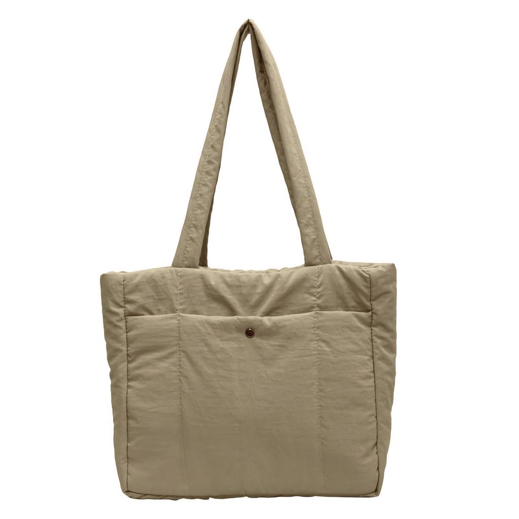 Tote Quilted Shoulder Tote for with Large Shoulder Stylish Tote TTB2038 [maytopia] Bag, Bag, Bag, Bag, Mother's Bag, Handbag, Quilted, Women, Zipper,