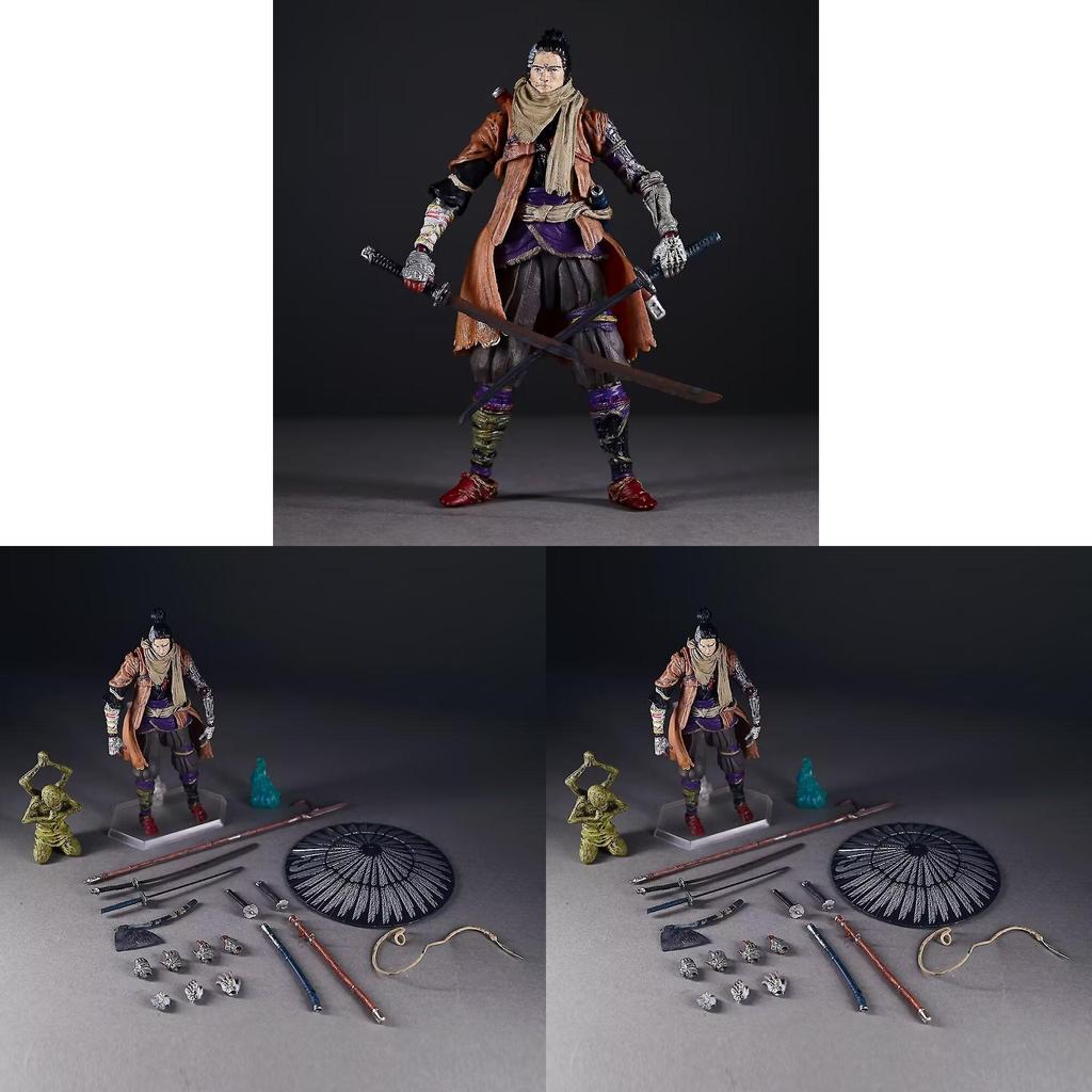 Sekiro Shadows Die Twice Pvc Action Figure With Articulated Joints For Collector Display