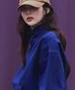 ANNEHEARTS Washed High Neck Jacket_Blue