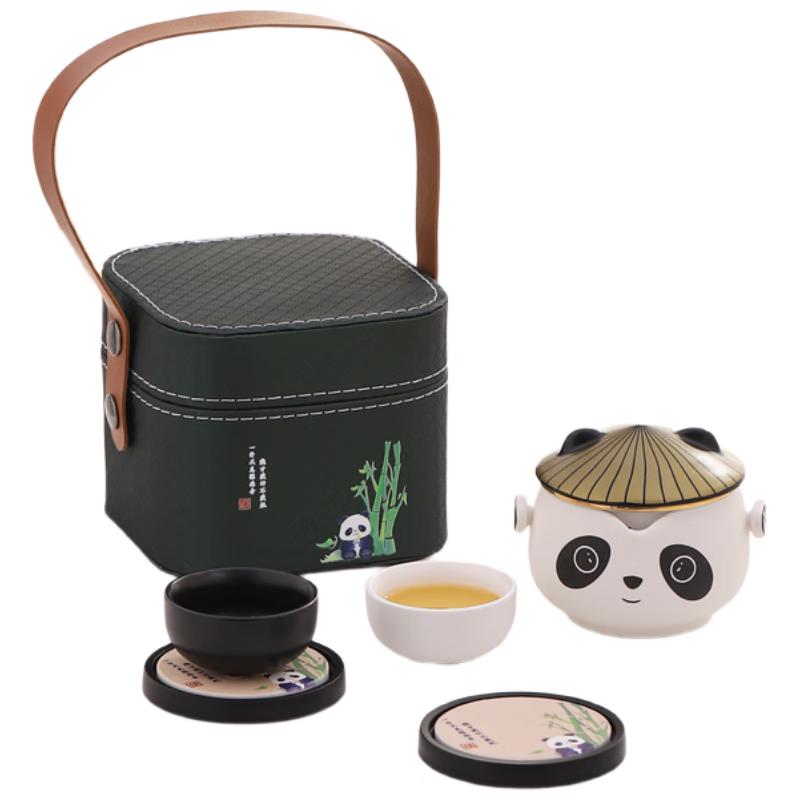 I Ding Panda Portable Travel Tea Set