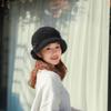 Winter Knitted Hat Wool Hat Fleece Warm Ear Protection Fashion Soft Comfortable Basin Hat Bucket Hat Hand Crocheted Ladies