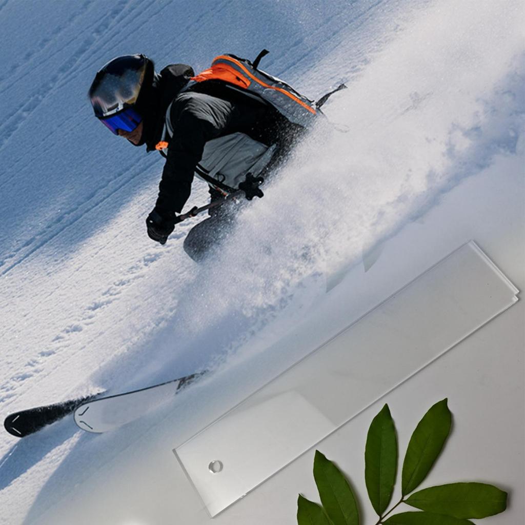 Ski Snowboard Wax Scraper High Hardness Repair Tool for Outdoor Sports Equipment Maintenance Smoothing Edge Tuning Accessories