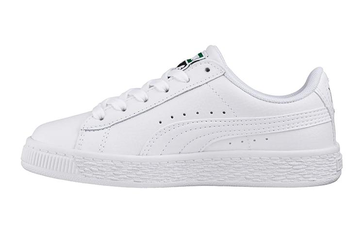 PUMA Коллекция Basket Classic JR Повседневная Устойчивая к истиранию Легкая Износостойкая И Легкая Низкая 364503-04 35.5