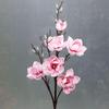 Handcrafted Magnolia Faux Floral Arrangement with 6 Blooms for Home & Hotel Decor