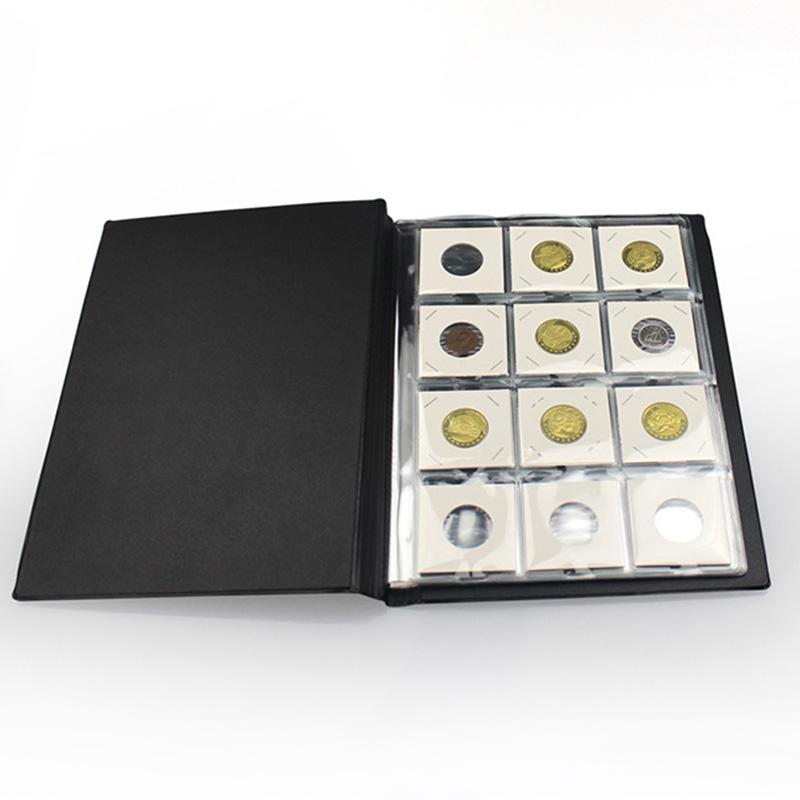 111 grid coin collection photo album book coin holder world coin storage collection photo album book collection pocket gift