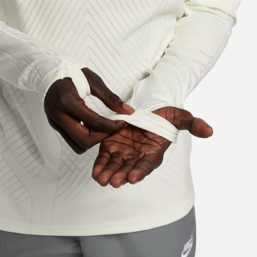 Nike Dri-FIT ADV Strike Elite Letter Print Casual Sports Crew Neck Long Sleeve Football Shirt Men Tops White DN2791-133