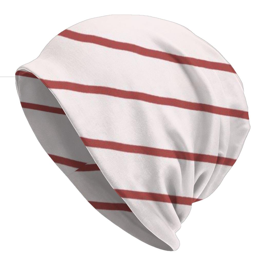 Sweet (22) Outdoor Caps For Men Women Candy Stripe Ski Caps Soft Bonnet Hats Skullies & Beanies Hat