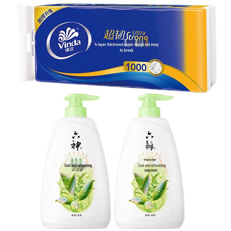 

Liu Shen Cooling Shower Gel & Toilet Paper Bundle