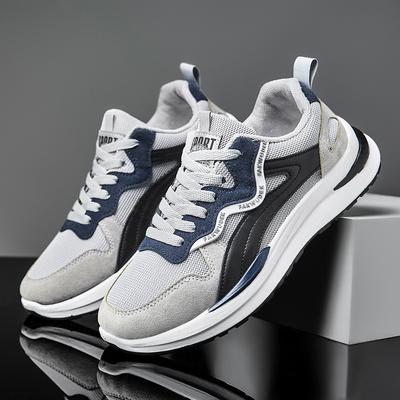 Zapatos de Verano para Hombre Nuevos Malla Transpirable con Cordones Zapatos de Papá Zapatos Deportivos Casuales para Correr de Moda para Hombre