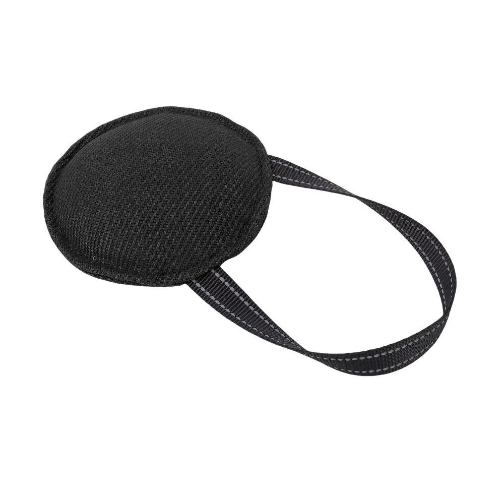 Tear Tough Fabric Dog Training Bite Bag Bite Safe Surface Trapezoid Bag Shape Tug Dog Sturdy Handle Grip Thick Webbing Strap