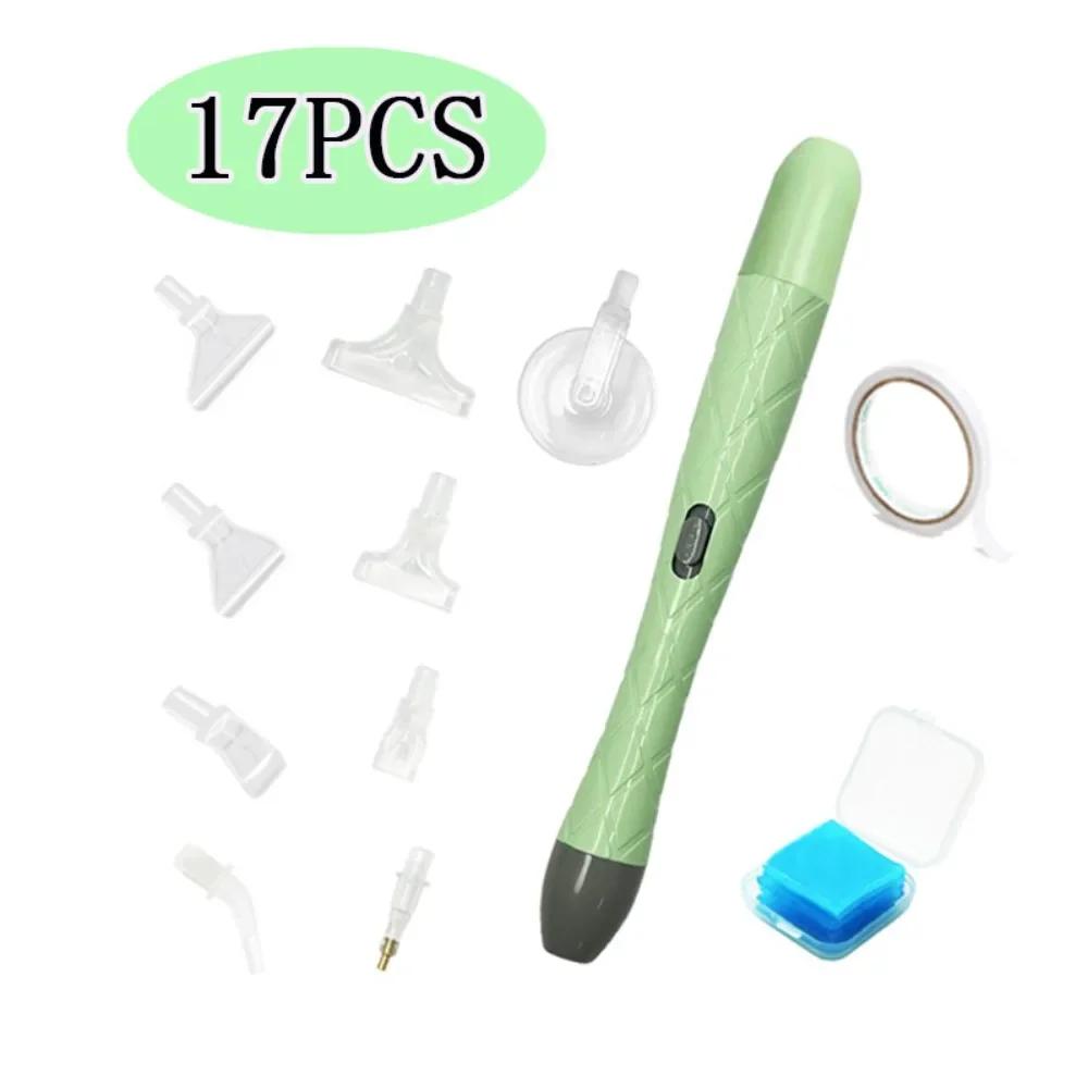 New DIY Craft Electric Diamond Art Painting Pen Large Capacity Long-lasting and Stable Vacuum Durable Diamond Painting Pen Kits