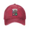 Dequavious Pork ruft Sonne Baseballkappe Fitted Retro Unisex Unisex Gewaschen Hip Hop Hüte Sonnenschutz Outdoor Sport Baseballkappen