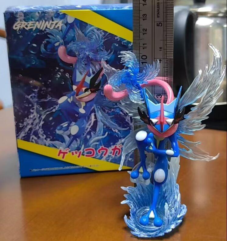 Pokémon, Coke, Koga Ninja Frog, Motion Gallery, Ninja Frog, Elf, Model Ornament Boxed Figure