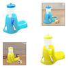 Blue Hamster Water Bottle 80ml Durable PP Material Auto Bottle Holder Feeder for Small Pet Supplies