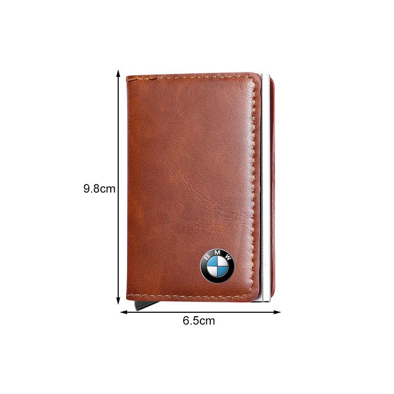 Portadocumenti da guida per auto in pelle PU Portafoglio per carte ID Passaporto Porta carte Pochette per carte Per BMW E46 E39 E90 E60 E36 F30 F10 E34 E30 F20 E92 M3 M4 M5 X5 X6